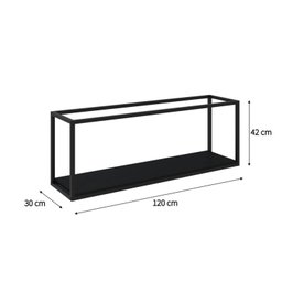 Nicho Aéreo Estilo Industrial 120cm Active Yescasa - 4