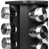 Porta Tempero Giratorio Condimentos Inox Black 16 Potes - 1