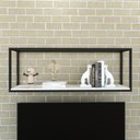 Ver imagem 1 de Nicho Aéreo Estilo Industrial 120cm Active Yescasa Branco