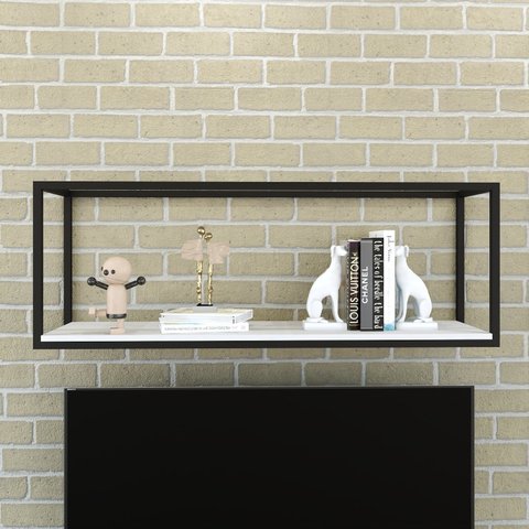 Nicho Aéreo Estilo Industrial 120cm Active Yescasa