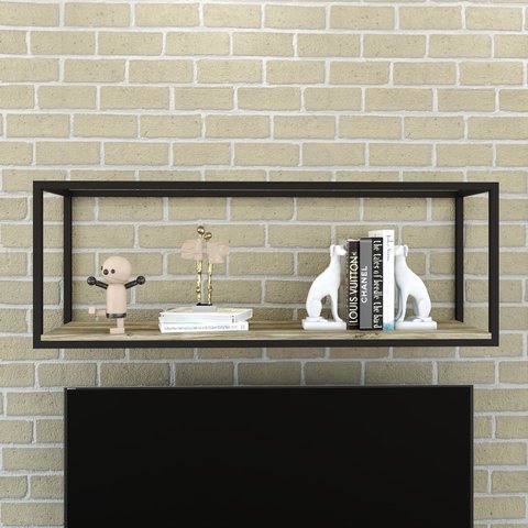 Nicho Aéreo Estilo Industrial 120cm Active Yescasa