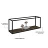 Nicho Aéreo Estilo Industrial 120cm Active Yescasa - 5