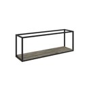 Ver imagem 3 de Nicho Aéreo Estilo Industrial 120cm Active Yescasa Marrom