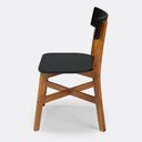 Ver imagem 4 de Cadeira de Madeira Paris Cor Castanho e Preto