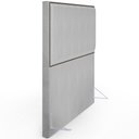 Ver mais imagens de Cabeceira Cama Box Queen com Tachas 160 Cm Vicenza L02 Linho Cinza - Lyam Decor