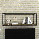 Ver imagem 1 de Nicho Aéreo Estilo Industrial 120cm Active Yescasa Marrom