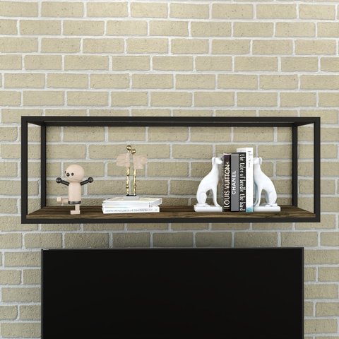 Nicho Aéreo Estilo Industrial 120cm Active Yescasa