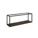 Ver imagem 3 de Nicho Aéreo Estilo Industrial 120cm Active Yescasa Marrom