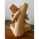 Ver imagem 4 de Escultura Amorosos Cerâmica Artesanal Feito a Mão Decoração