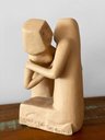 Ver imagem 1 de Escultura Amorosos Cerâmica Artesanal Feito a Mão Decoração