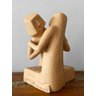 Escultura Amorosos Cerâmica Artesanal Feito a Mão Decoração - 2