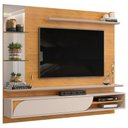 Ver imagem 1 de Painel para Tv 60 Pol com Bancada Suspensa 180cm Judá D05 Cedro Bali - Lyam Decor
