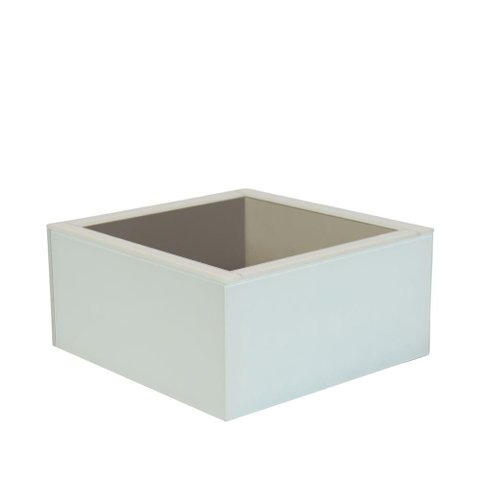 Vaso Zara Médio - em Mdf Revestido com Vidro.