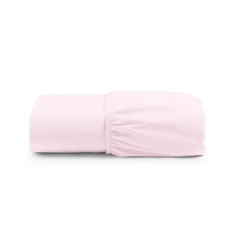 Lençol de Baixo Casal Queen Avulso com Elástico Primor Percal 400 Fios - Rosa