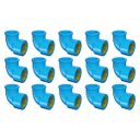 Ver imagem 1 de Kit Joelho 90 Sold Bch Latão 20x1/2 Fortlev - 15 Unidades