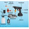 Lavadora Alta Pressão Lava Jato Portátil Recarregável Bivolt - 2