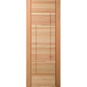 Ver imagem 3 de Folha de Porta Maciça em Eucalipto Acabamento Natural 210x70cm PM92 Moderne Cruzeiro Portas Marrom