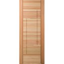 Ver imagem 3 de Folha de Porta Maciça em Eucalipto acabamento Natural 210x70cm PM92 Moderne Cruzeiro Portas