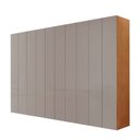 Ver imagem 2 de Guarda Roupa Casal Everest 100 Mdf 10 Portas e 10 Cabideiros Moderna Mobília