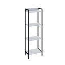 Ver imagem 3 de Estante de Livros Industrial Aço 45CMX146CM Multiuso 4 Prateleiras Active Yescasa