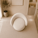 Ver imagem 5 de Poltrona Decorativa Beatriz Orgânica Suede Sala Estar Recepção Quarto