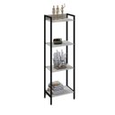 Ver imagem 2 de Estante de Livros Industrial Aço 45CMX146CM Multiuso 4 Prateleiras Active Yescasa