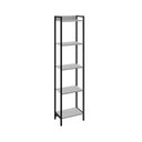 Ver imagem 3 de Estante de Livros Industrial Aço 45CMX187CM Multiuso 5 Prateleiras Active Yescasa