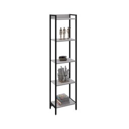 Estante para Livros Industrial Aço Multiuso 5 Prateleiras 187cmx45cm Active Yescasa - 2