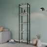 Estante para Livros Industrial Aço Multiuso 5 Prateleiras 187cmx45cm Active Yescasa - 1
