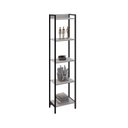 Ver imagem 2 de Estante de Livros Industrial Aço 45CMX187CM Multiuso 5 Prateleiras Active Yescasa