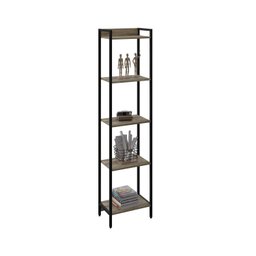 Estante para Livros Industrial Aço Multiuso 5 Prateleiras 187cmx45cm Active Yescasa - 2