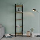 Ver imagem 6 de Estante para Livros Industrial Aço Multiuso 5 Prateleiras 187cmx45cm Active Yescasa