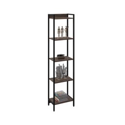 Estante para Livros Industrial Aço Multiuso 5 Prateleiras 187cmx45cm Active Yescasa - 2