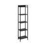 Estante para Livros Industrial Aço Multiuso 5 Prateleiras 187cmx45cm Active Yescasa - 3