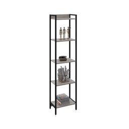 Estante para Livros Industrial Aço Multiuso 5 Prateleiras 187cmx45cm Active Yescasa - 2