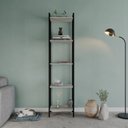 Ver imagem 6 de Estante de Livros Industrial Aço 45CMX187CM Multiuso 5 Prateleiras Active Yescasa