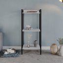 Ver imagem 6 de Estante de Livros Industrial Aço 45CMX104CM 3 Prateleiras Active Yescasa