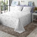 Ver imagem 3 de Jogo de Cama 100% Algodão Queen Size 200 Fios Fiori