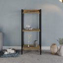 Ver imagem 6 de Estante para Livros Industrial 3 Prateleiras 104cmx45cm Active Yescasa