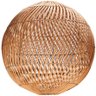 Lanterna cúpula decorativa em rattan 60x33 cm - 1
