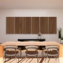 Ver imagem 2 de Painel Acústico Absorvedor Decorativo 120x60 Skal 8 Maestra Acústica:nogal