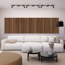 Ver imagem 1 de Painel Acústico Absorvedor Decorativo 120x60 Skal 8 Maestra Acústica:nogal