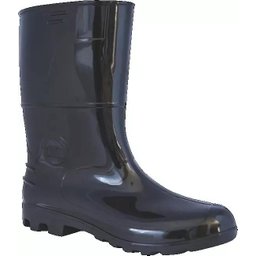 Bota Pvc Safety Boots C. Medio 28 Sf Pt/am N41 - 9