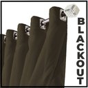 Ver imagem 4 de cortina pé direito blackout c/voal 5,00 x 4,30 Mix marrom