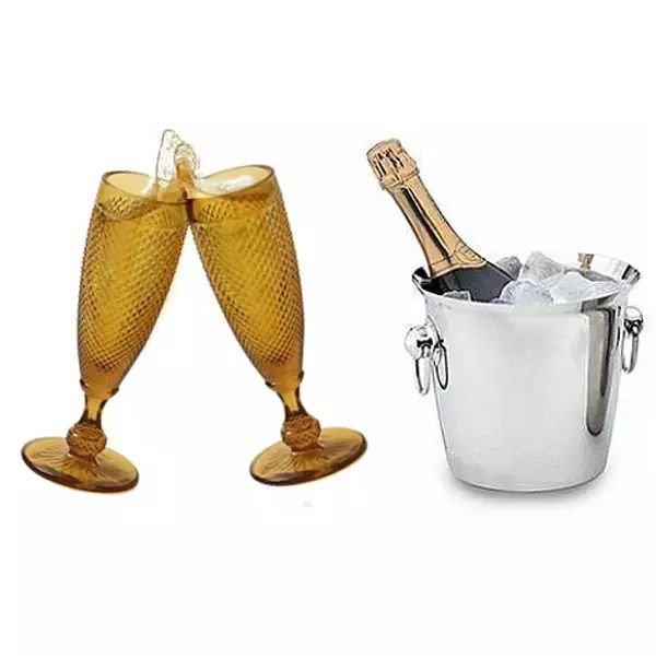 Kit 6 Taças de Vidro Âmbar Imperial Chique Para Vinho 150ml - 4