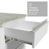 Armário de Cozinha Completa 549cm Branco Glamy Madesa 01 - 8