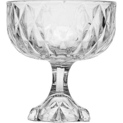 Centro de Mesa Diamond 14x14x15 cm Cristal Lyor