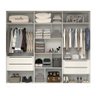 Guarda Roupa Casal 243,90cm 6 Portas 100% Mdf Buganvílea Espresso Móveis - 3