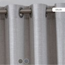 Ver imagem 1 de Cortinas Orquidea 260x230 Cm Vestis Café com Leite