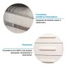 Cômoda 111,60cm 8 Gavetas 100% MDF Lantana Espresso Móveis - 5